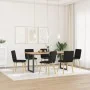 Sillas de comedor giratorias 6 unidades tela negras de , Sillas de comedor - Ref: Foro24-3315440, Precio: 288,54 €, Descuento: %