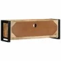 Mueble de TV madera maciza de mango rugosa 100x30x35 cm de , Muebles TV - Ref: Foro24-4013593, Precio: 204,15 €, Descuento: %