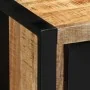 Mueble de TV madera maciza de mango rugosa 100x30x35 cm de , Muebles TV - Ref: Foro24-4013593, Precio: 204,15 €, Descuento: %