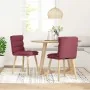Sillas de comedor 2 unidades tela rojo tinto von , Essstühle - Ref: Foro24-4101296, Preis: 109,95 €, Rabatt: %