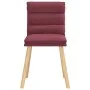 Sillas de comedor 2 unidades tela rojo tinto von , Essstühle - Ref: Foro24-4101296, Preis: 109,95 €, Rabatt: %