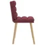 Sillas de comedor 2 unidades tela rojo tinto von , Essstühle - Ref: Foro24-4101296, Preis: 109,95 €, Rabatt: %