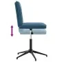 Silla de comedor terciopelo azul de , Sillas de comedor - Ref: Foro24-4101277, Precio: 60,42 €, Descuento: %