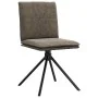 Silla de comedor cuero sintético gris oscuro by , dining chairs - Ref: Foro24-4101280, Price: 113,63 €, Discount: %