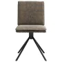 Silla de comedor cuero sintético gris oscuro by , dining chairs - Ref: Foro24-4101280, Price: 113,63 €, Discount: %