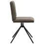 Silla de comedor cuero sintético gris oscuro by , dining chairs - Ref: Foro24-4101280, Price: 113,63 €, Discount: %