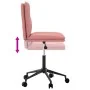 Silla de comedor cuero sintético rosa de , Sillas de comedor - Ref: Foro24-4101326, Precio: 62,84 €, Descuento: %