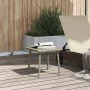Mesa centro jardín rectangular gris claro 40x40x37cm de , Mesas de jardín - Ref: Foro24-4104049, Precio: 29,12 €, Descuento: %