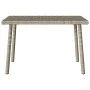 Mesa centro jardín rectangular gris claro 60x40x37 cm de , Mesas de jardín - Ref: Foro24-4104054, Precio: 32,32 €, Descuento: %