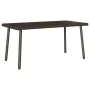 Mesa centro jardín rectangular marrón 80x40x37 cm de , Mesas de jardín - Ref: Foro24-4104056, Precio: 38,43 €, Descuento: %