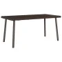 Mesa centro jardín rectangular marrón 80x40x37 cm de , Mesas de jardín - Ref: Foro24-4104056, Precio: 38,43 €, Descuento: %