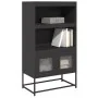 Aparador de acero negro 68x39x123 cm by , Sideboards - Ref: Foro24-853368, Price: 120,83 €, Discount: %