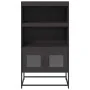 Aparador de acero negro 68x39x123 cm by , Sideboards - Ref: Foro24-853368, Price: 120,83 €, Discount: %