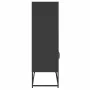 Aparador de acero negro 68x39x123 cm by , Sideboards - Ref: Foro24-853368, Price: 120,83 €, Discount: %