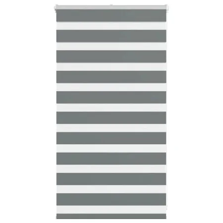 Estor cebra gris oscuro 70x100cm tejido ancho 65,9 cm poliéster de , Persianas y estores - Ref: Foro24-4014099, Precio: 22,94...