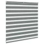 Estor cebra gris oscuro tejido ancho 145,9 cm poliéster de , Persianas y estores - Ref: Foro24-4014115, Precio: 30,43 €, Desc...