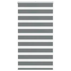 Estor cebra gris oscuro 90x100cm tejido ancho 85,9 cm poliéster de , Persianas y estores - Ref: Foro24-4014103, Precio: 23,47...
