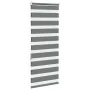 Estor cebra gris oscuro 55x150cm tejido ancho 50,9 cm poliéster de , Persianas y estores - Ref: Foro24-4014122, Precio: 21,15...