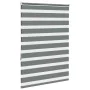 Estor cebra gris oscuro tejido ancho 110,9 cm poliéster de , Persianas y estores - Ref: Foro24-4014134, Precio: 32,44 €, Desc...