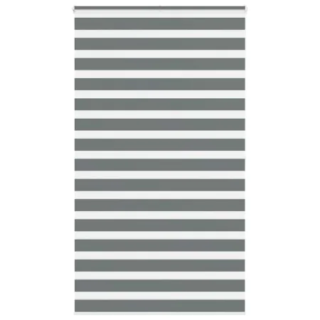Estor cebra gris oscuro tejido ancho 120,9 cm poliéster de , Persianas y estores - Ref: Foro24-4014162, Precio: 35,36 €, Desc...
