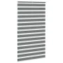 Estor cebra gris oscuro tejido ancho 120,9 cm poliéster de , Persianas y estores - Ref: Foro24-4014162, Precio: 35,36 €, Desc...