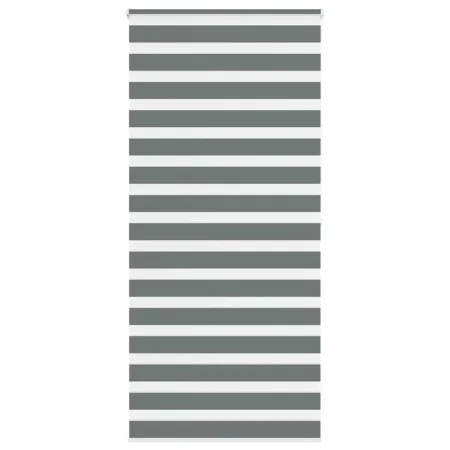 Estor cebra gris oscuro 100x200cm tejido ancho 95,9cm poliéster de , Persianas y estores - Ref: Foro24-4014157, Precio: 32,56...