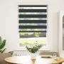 Estor cebra negro 80x100 cm tejido ancho 75,9 cm poliéster de , Persianas y estores - Ref: Foro24-4014205, Precio: 22,28 €, D...
