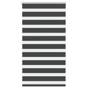 Estor cebra negro 75x150 cm tejido ancho 70,9 cm poliéster de , Persianas y estores - Ref: Foro24-4014230, Precio: 23,53 €, D...