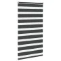 Estor cebra negro 75x150 cm tejido ancho 70,9 cm poliéster de , Persianas y estores - Ref: Foro24-4014230, Precio: 23,53 €, D...