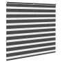 Estor cebra negro 160x150 cm tejido ancho 155,9 cm poliéster de , Persianas y estores - Ref: Foro24-4014247, Precio: 36,08 €,...