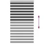 Estor cebra negro 120x230 cm tejido ancho 115,9 cm poliéster de , Persianas y estores - Ref: Foro24-4014291, Precio: 34,91 €,...