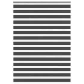 Estor cebra negro 155x200 cm tejido ancho 150,9 cm poliéster de , Persianas y estores - Ref: Foro24-4014272, Precio: 41,59 €,...