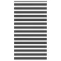 Estor cebra negro 130x230 cm tejido ancho 125,9 cm poliéster de , Persianas y estores - Ref: Foro24-4014293, Precio: 27,77 €,...