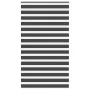 Estor cebra negro 125x200 cm tejido ancho 120,9 cm poliéster de , Persianas y estores - Ref: Foro24-4014266, Precio: 34,59 €,...