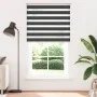 Estor cebra negro 125x200 cm tejido ancho 120,9 cm poliéster de , Persianas y estores - Ref: Foro24-4014266, Precio: 34,59 €,...