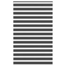 Estor cebra negro 145x200 cm tejido ancho 140,9 cm poliéster de , Persianas y estores - Ref: Foro24-4014270, Precio: 35,25 €,...