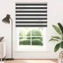 Estor cebra negro 145x200 cm tejido ancho 140,9 cm poliéster de , Persianas y estores - Ref: Foro24-4014270, Precio: 35,25 €,...