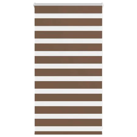 Estor cebra marrón 80x100 cm tejido ancho 75,9 cm poliéster de , Persianas y estores - Ref: Foro24-4014309, Precio: 18,62 €, ...
