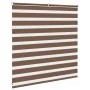 Estor cebra marrón 150x100 cm tejido ancho 145,9 cm poliéster de , Persianas y estores - Ref: Foro24-4014323, Precio: 24,84 €...