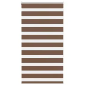 Estor cebra marrón 90x150 cm tejido ancho 85,9 cm poliéster de , Persianas y estores - Ref: Foro24-4014337, Precio: 25,47 €, ...