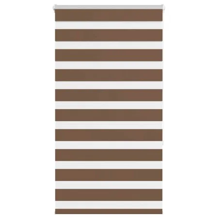 Estor cebra marrón 80x150 cm tejido ancho 75,9 cm poliéster de , Persianas y estores - Ref: Foro24-4014335, Precio: 25,74 €, ...