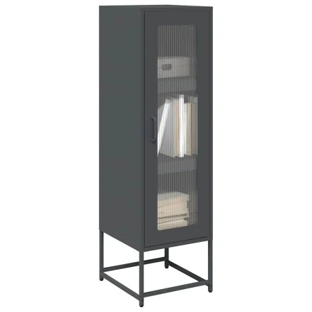 Aparador de acero laminado en frío antracita 36x39x123 cm de , Aparadores - Ref: Foro24-853394, Precio: 93,85 €, Descuento: %