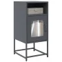 Mesilla de noche antracita 36x39x78 cm acero laminado en frío de , Aparadores - Ref: Foro24-853412, Precio: 60,90 €, Descuent...