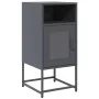 Mesilla de noche antracita 36x39x78 cm acero laminado en frío de , Aparadores - Ref: Foro24-853412, Precio: 60,90 €, Descuent...