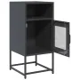 Mesilla de noche antracita 36x39x78 cm acero laminado en frío de , Aparadores - Ref: Foro24-853412, Precio: 60,90 €, Descuent...