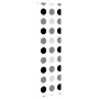Estor enrollable para ducha tela 70x240 cm ancho 66 cm de , Persianas y estores - Ref: Foro24-4014833, Precio: 13,73 €, Descu...
