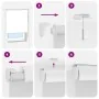 Estor enrollable para ducha con casete 120x240cm tela ancho de , Persianas y estores - Ref: Foro24-4014948, Precio: 26,62 €, ...