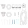 Estor enrollable para ducha con casete 120x240cm tela ancho de , Persianas y estores - Ref: Foro24-4014948, Precio: 26,62 €, ...