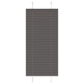 Estor Plisado negro 60x100 cm Tela Ancho 59,4 cm Poliéster de , Persianas y estores - Ref: Foro24-4015118, Precio: 17,24 €, D...