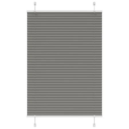 Estor Plisado Antracita 85x150 cm Tela Ancho 84,4 cm Poliéster de , Persianas y estores - Ref: Foro24-4015089, Precio: 17,69 ...
